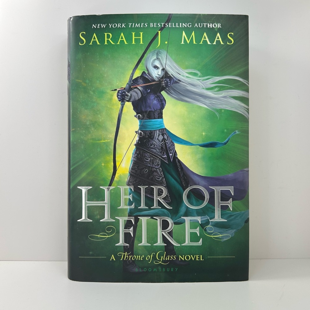 Heir of Fire 1st Print Hardcover by Sarah J. Maas Throne of Glass